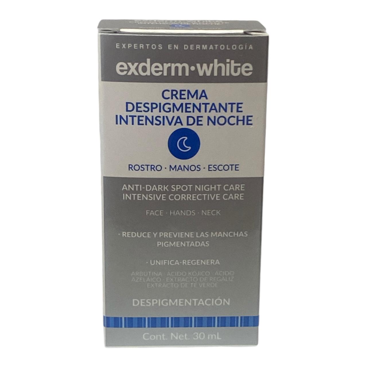 EXDERM CREMA DESPIGMENTANTE INTENSIVA DE NOCHE  30ML