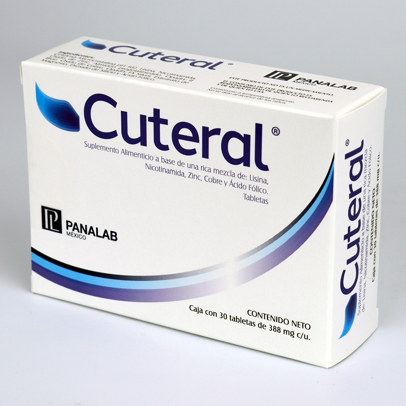 CUTERAL SUPLEMENTO 30 TABLETAS